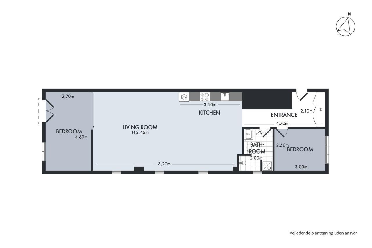 Sanders Haven - Lovely Two-Bedroom Apartment In Historical Copenhaga Exterior foto